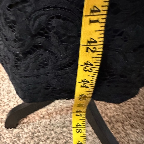 BARDOT Black Lace Halter Cross Neck MIDI Tea Length Dress Sz 8 NWT (A0059 B3) - Picture 12 of 15